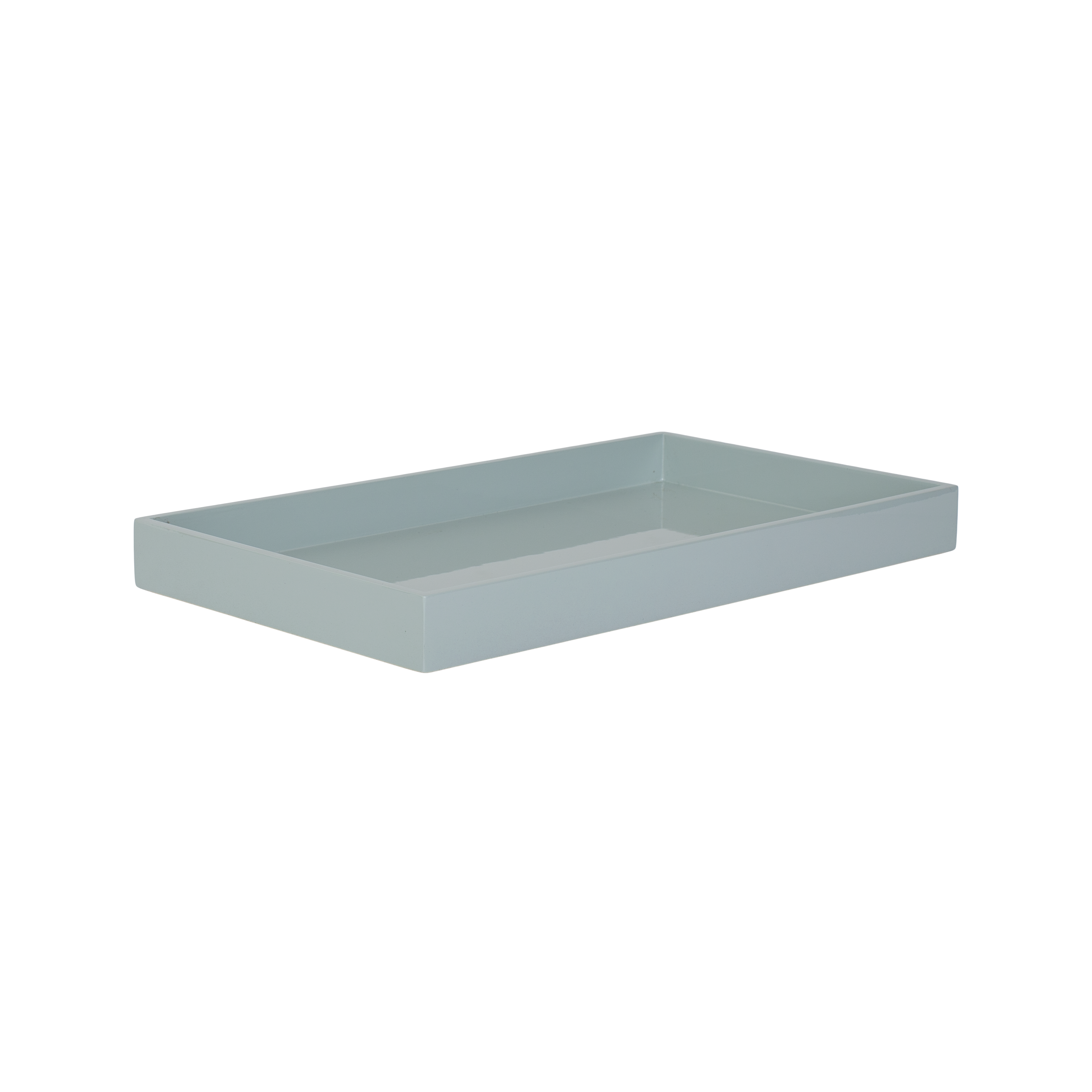 Lacquer Tray BabyBlue 15x8.7 inch