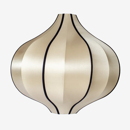 "Onion Large" Lampshade with Classic Silk