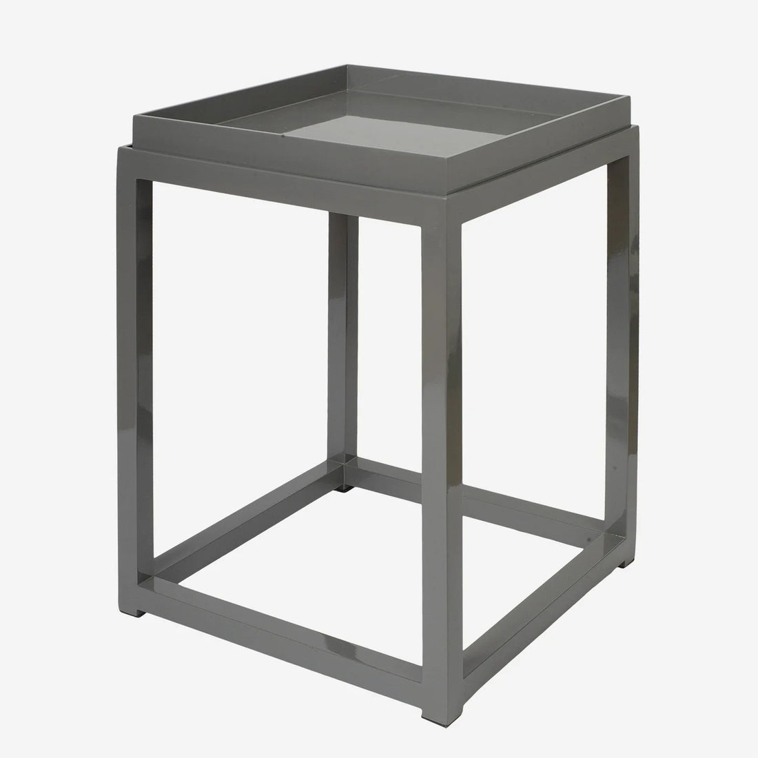 Lacquer Table with Tray _ Tall