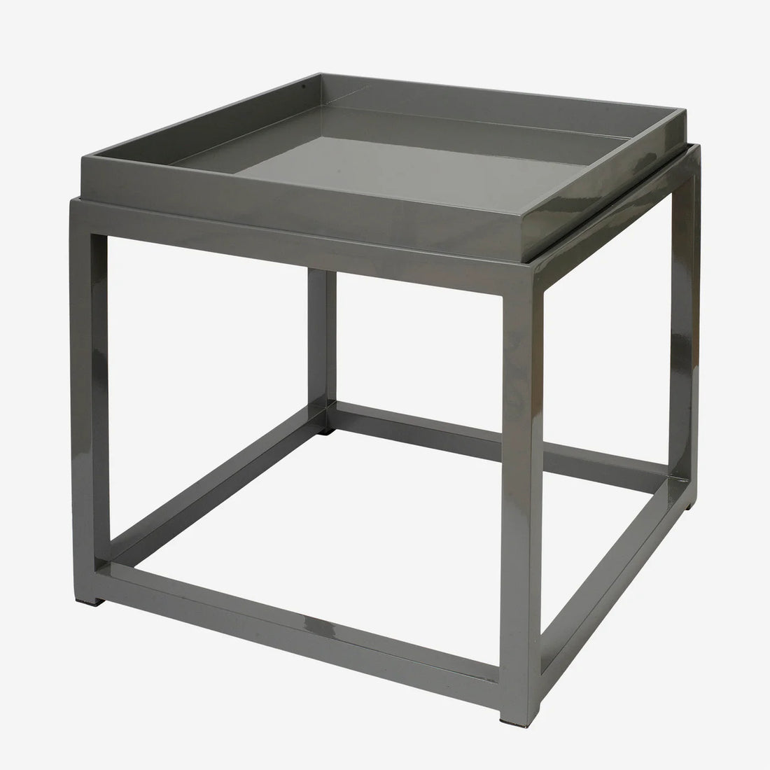 Lacquer Table with Tray _ Short