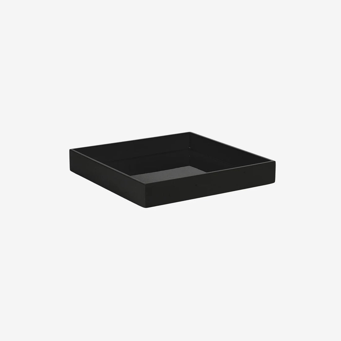 Lacquer Tray 7.9x7.9 in Black