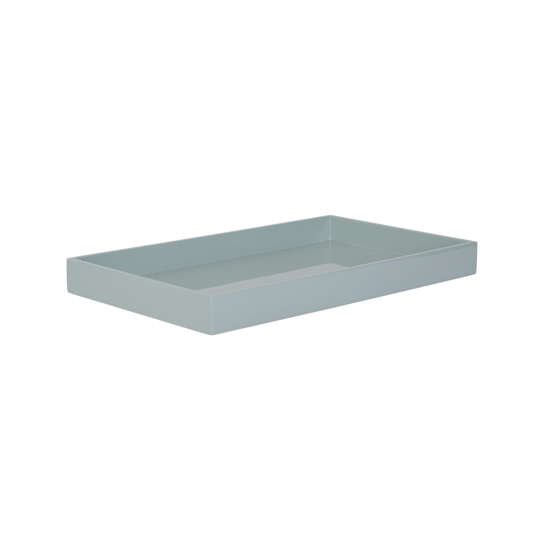 Lacquer Tray BabyBlue 15x8.7 inch