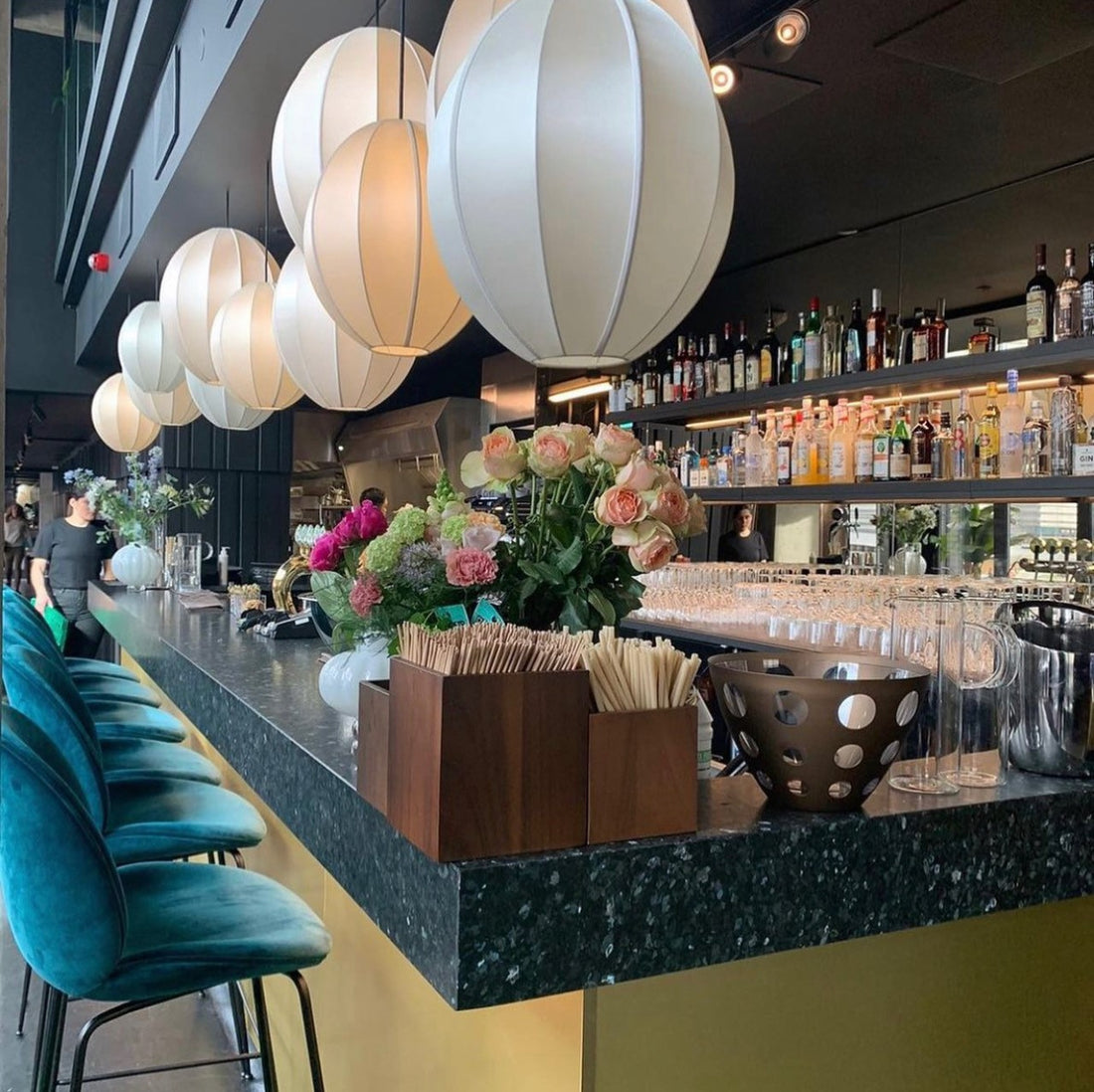 "Oval Large" Lampshade" in Off-White Silk with White Ribbon