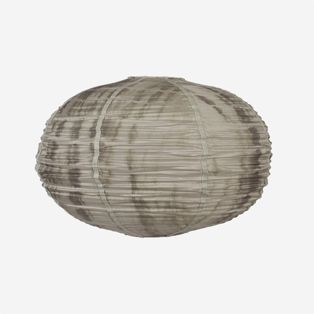 Lampshade "Folding Round Small" Tie-Dye Grey