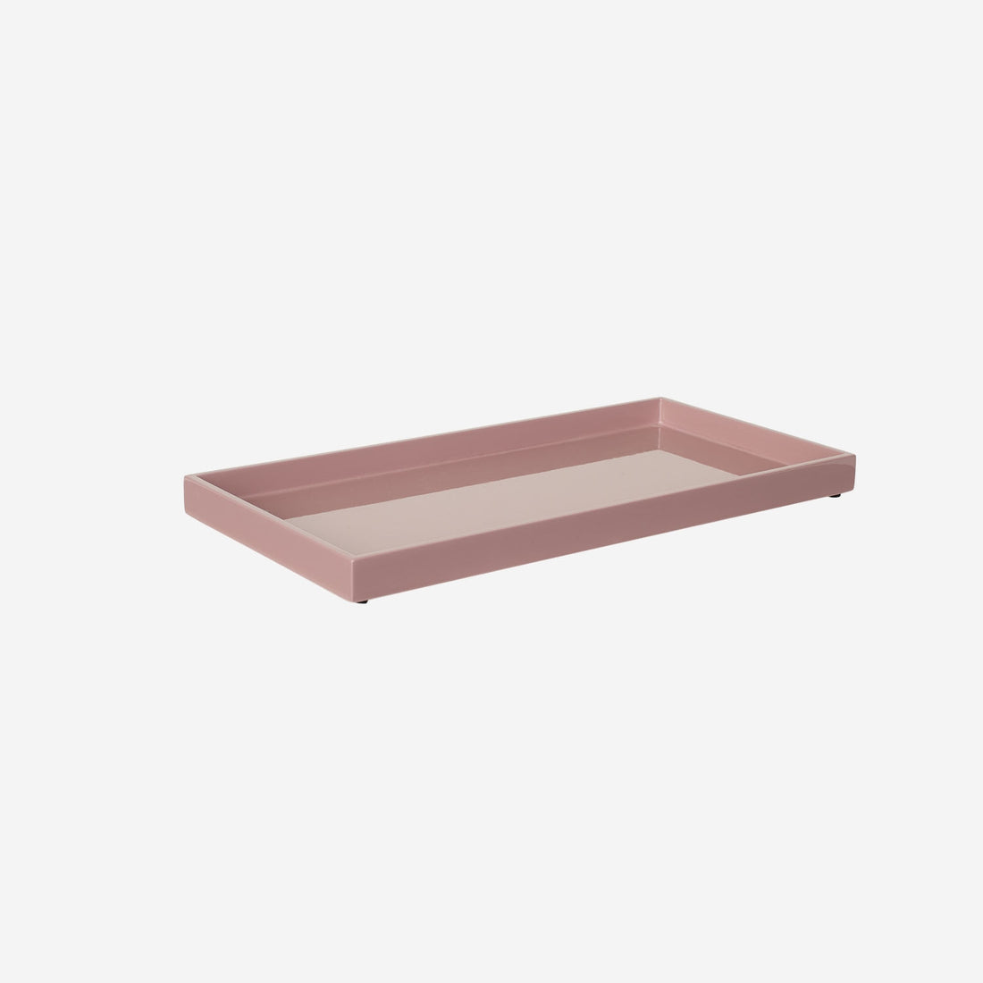 Lacquer Tray Old Rose12.5 x 6 inch